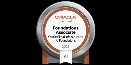 OCI AI Foundations badge